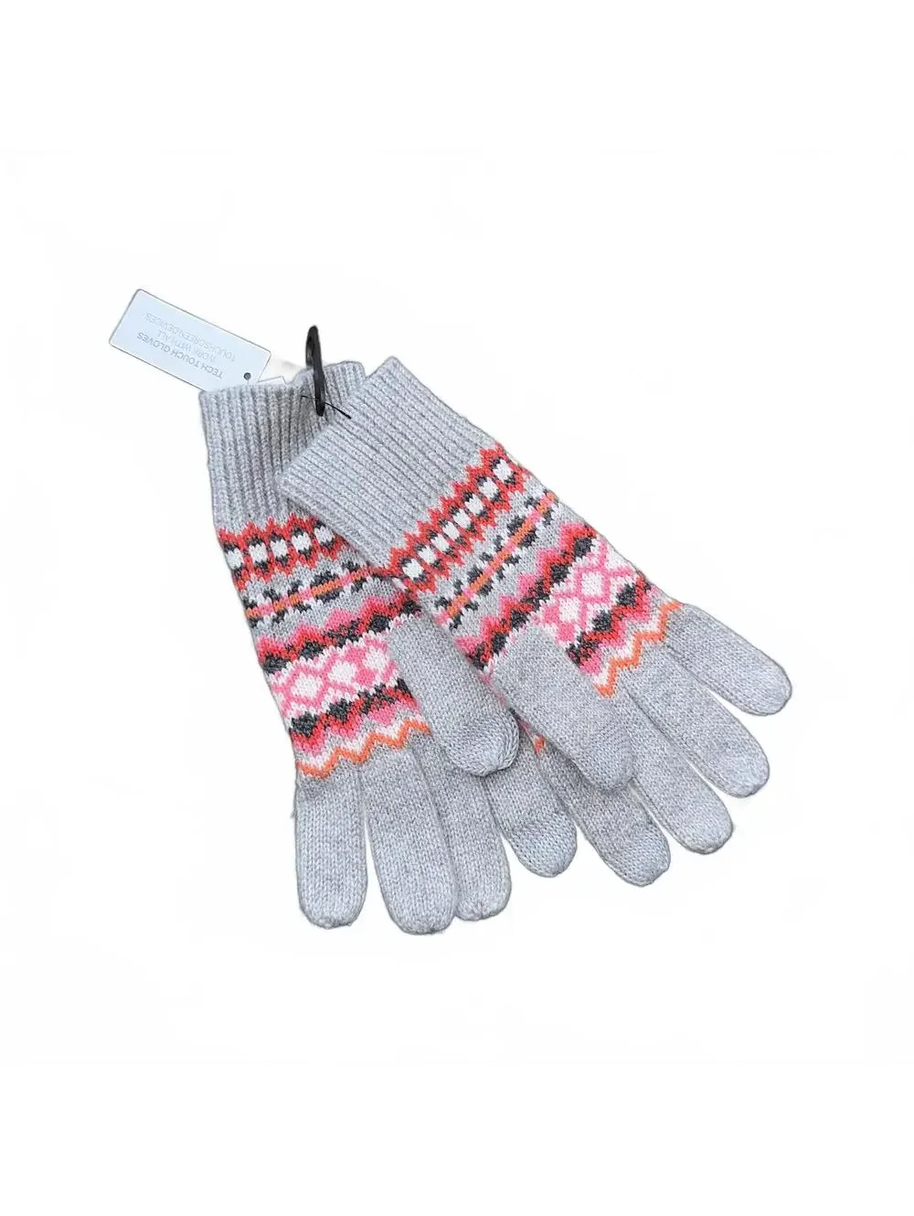 TALBOTS FAIR ISLE TOUCH GLOVES NWT